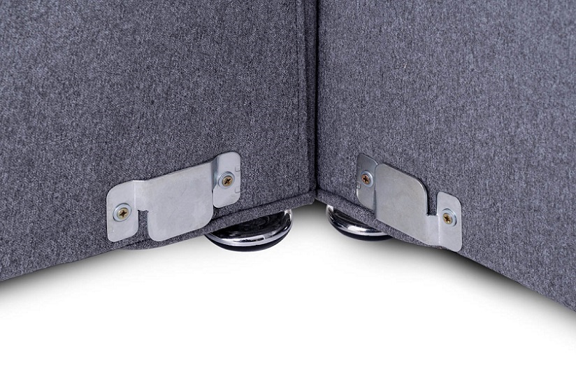 Best Beds Reinforced Divan Base with Chrome Glides Best Beds Direct